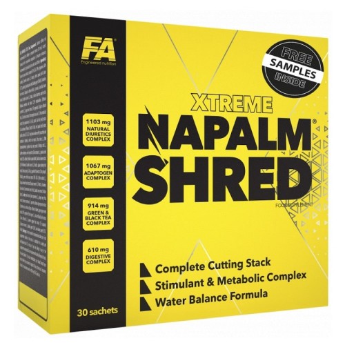 FA Nutrition Napalm Shred, 30 Sachets